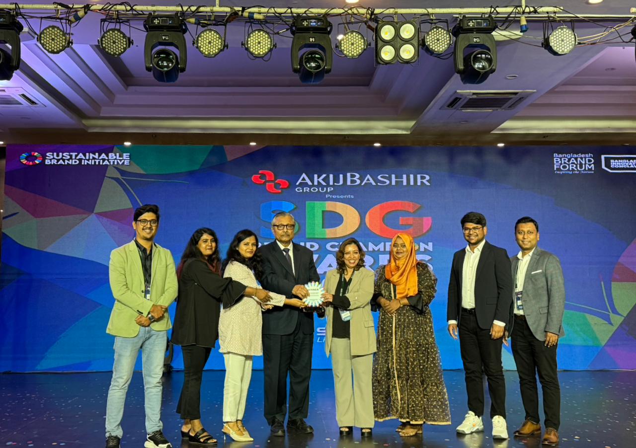 Grameen Danone team at the SDG Brand Champion Awards 2025