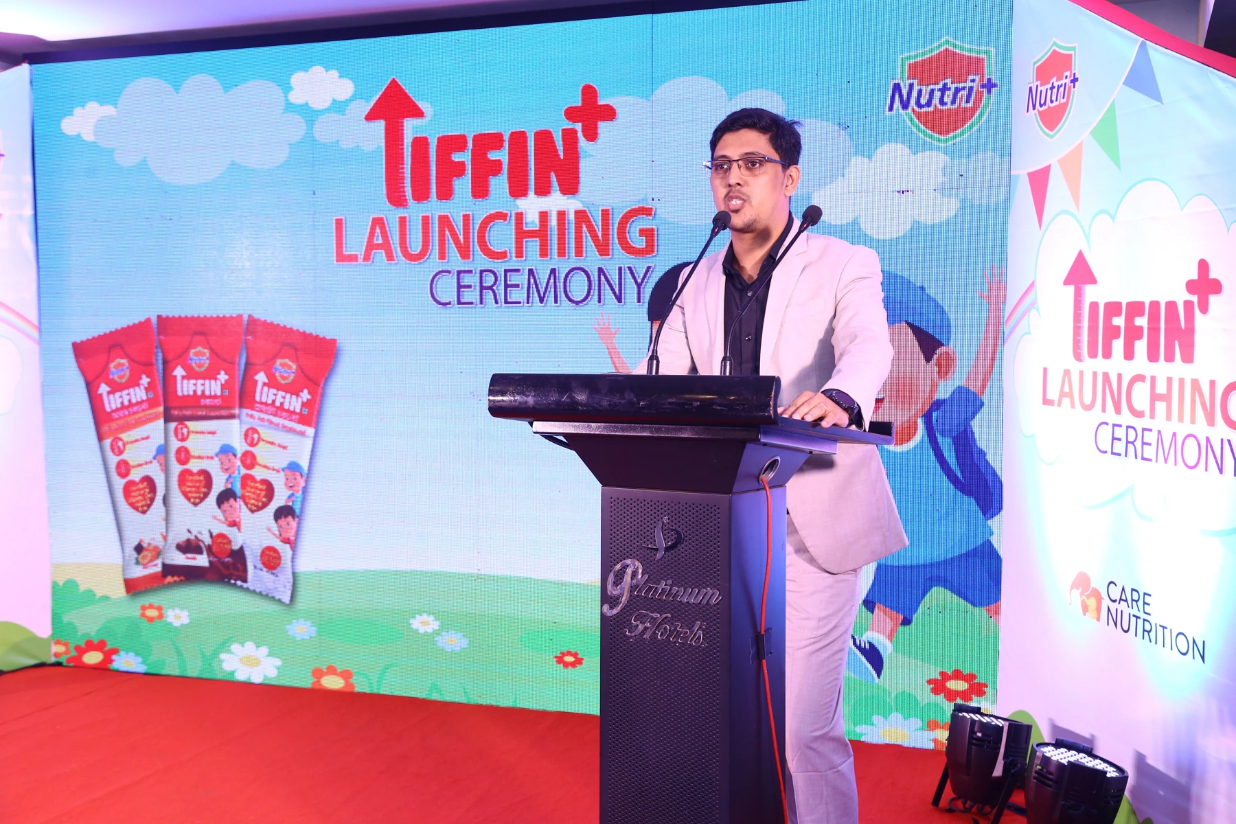 Tiffin+ formal launch — presentation at Platinum Hotels